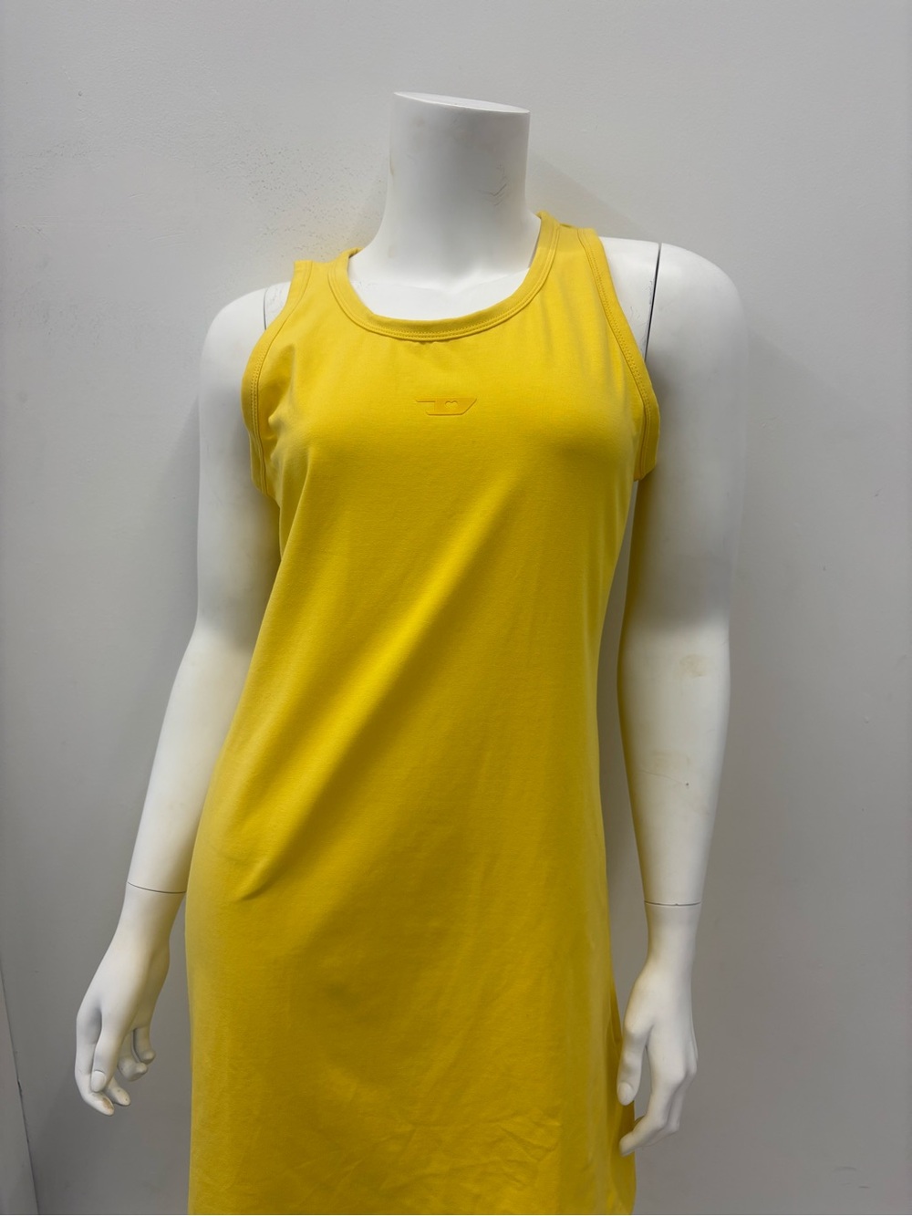 Diesel Yellow Midi Tank Dress